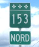 Route 153, en Mauricie